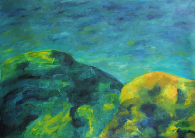 Aqua Terra, Oil on canvas